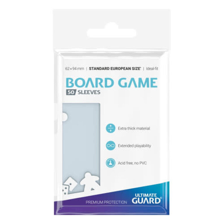 Ultimate Guard (UG) Standard American Size  - 60 Unités - 59mm x 91.5mm - Ideal Fit*