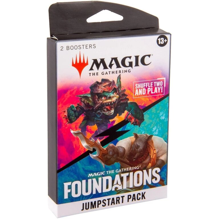 Magic the Gathering MTG Foundations - 2 Jumpstart Boosters Pack (English)