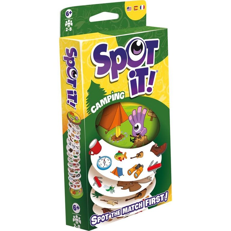 Spot It! - Camping - Nouvelle boîte (Multilingue)