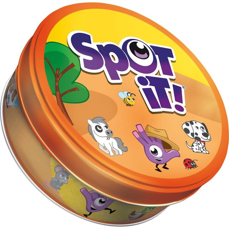 Spot it - Super Pack - Animals et 1,2,3 (Multilingue)