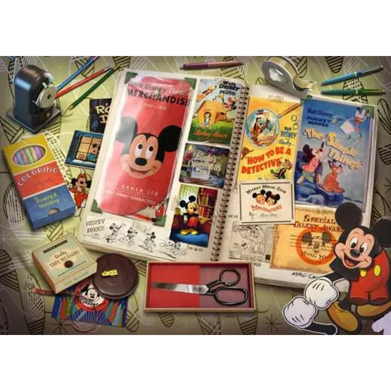 Ravensburger Collection Mickey - Édition 1950 - 1000 pièces