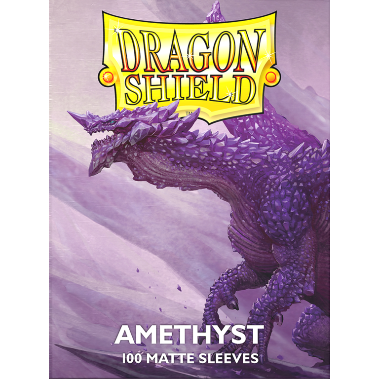 Dragon Shield (Dragon Shield) Matte Amethyst - 100 Unités - 63mm x 88mm