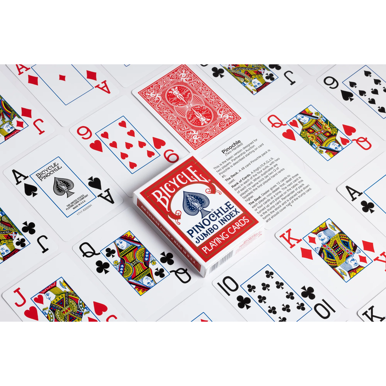 Bicycle Cartes à jouer - Bicycle - Pinochle - Jumbo Index
