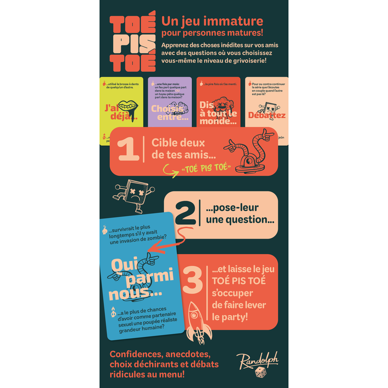 Toé pis toé (French)