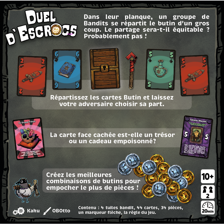 Duel d'escrocs (Français) [PRÉCOMMANDE]