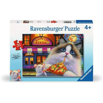 Ravensburger Happy Cat Pizza - 35 pièces