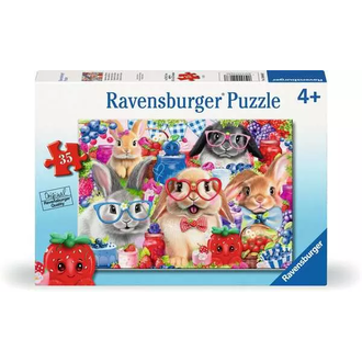 Ravensburger Lapins et petits fruits - 35 pièces Ravensburger Lapins et petits fruits - 35 pièces