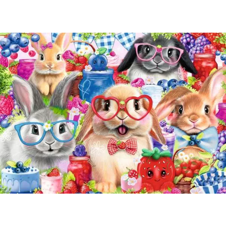 Ravensburger Lapins et petits fruits - 35 pièces