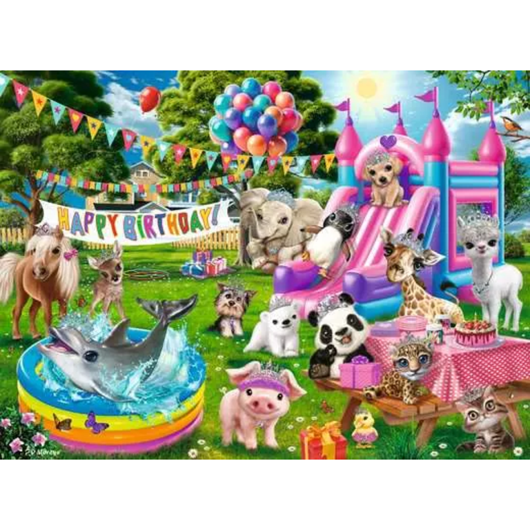 Ravensburger Anniversaire & diadème - 100 pièces
