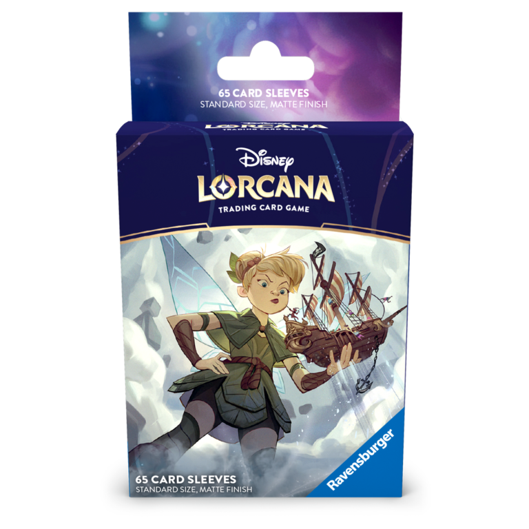 Ravensburger Disney Lorcana - Matte Sleeves - Standard Size - 65 unités - Tinker Bell
