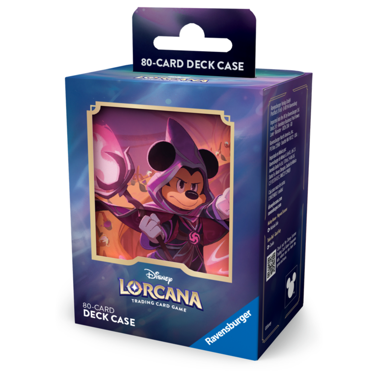 Ravensburger Disney Lorcana - Deck Box - Mickey Mouse - 80ct.
