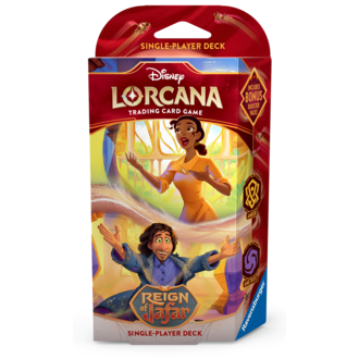Ravensburger Disney Lorcana - Reign of Jafar - Starter Deck - Amethyst/Amber (Anglais) Ravensburger Disney Lorcana - Reign of Jafar - Starter Deck - Amethyst/Amber (Anglais)