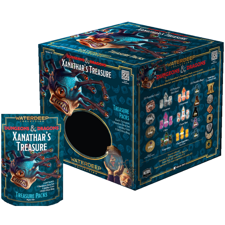 Sirius Dice D&D - Xanathar's Treasure Pack - Waterdeep Collection*