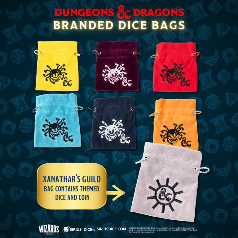 Sirius Dice D&D - Xanathar's Treasure Pack - Waterdeep Collection*