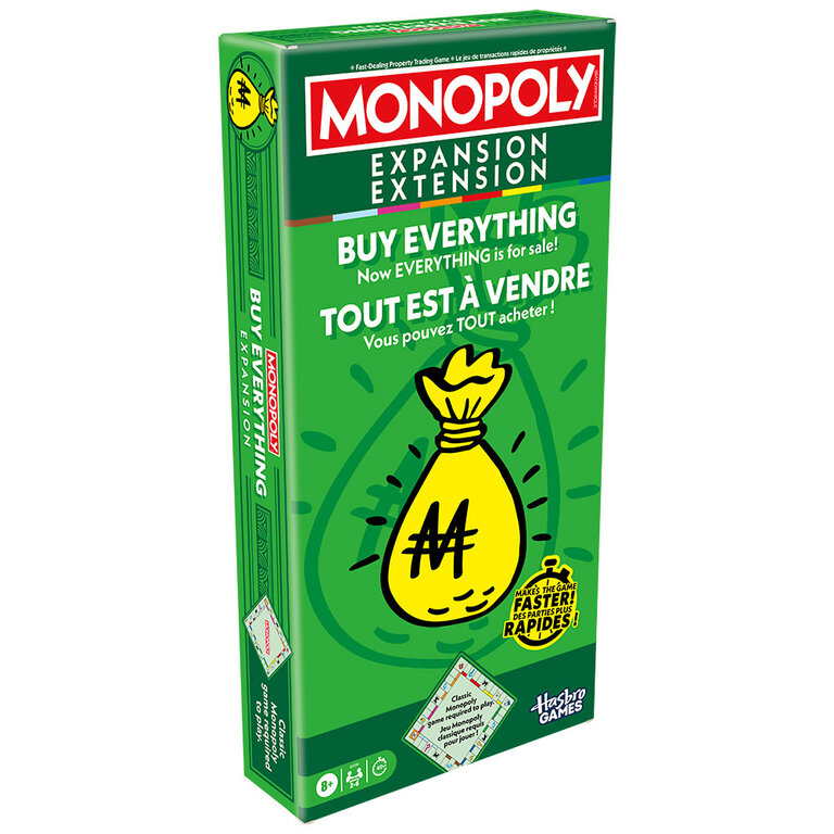 Monopoly - Extension - Tout est à vendre (Multilingue)