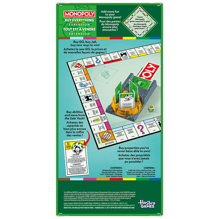 Monopoly - Extension - Tout est à vendre (Multilingue)