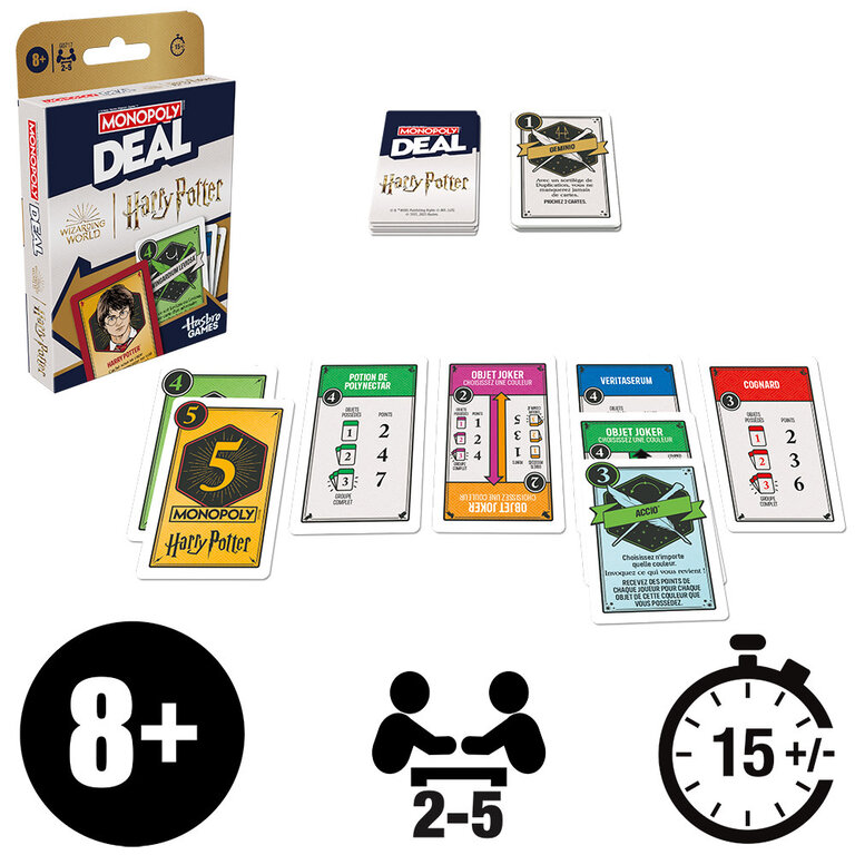 Monopoly - Deal - Harry Potter (English)