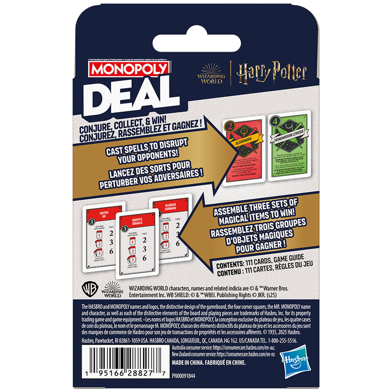 Monopoly - Deal - Harry Potter (English)