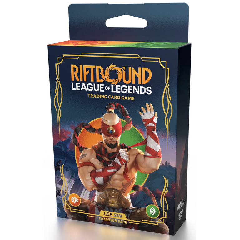 Riftbound - League of Legends - Origins - Champion Deck - Lee Sin (Anglais) [PRÉCOMMANDE]