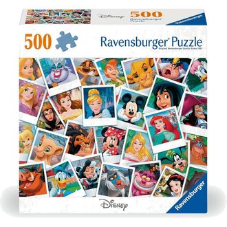 Ravensburger Disney Portraits - 500 pièces Ravensburger Disney Portraits - 500 pièces