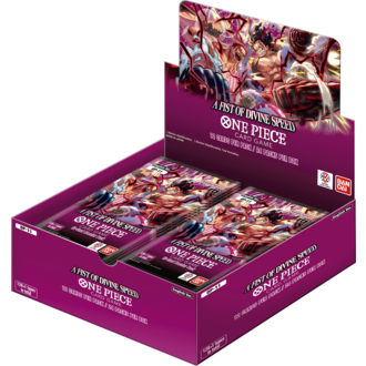 One Piece CG - A Fist of Divine Speed - Booster Box (English)