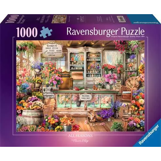 Ravensburger All Seasons Flower Shop - 1000 pièces Ravensburger All Seasons Flower Shop - 1000 pièces