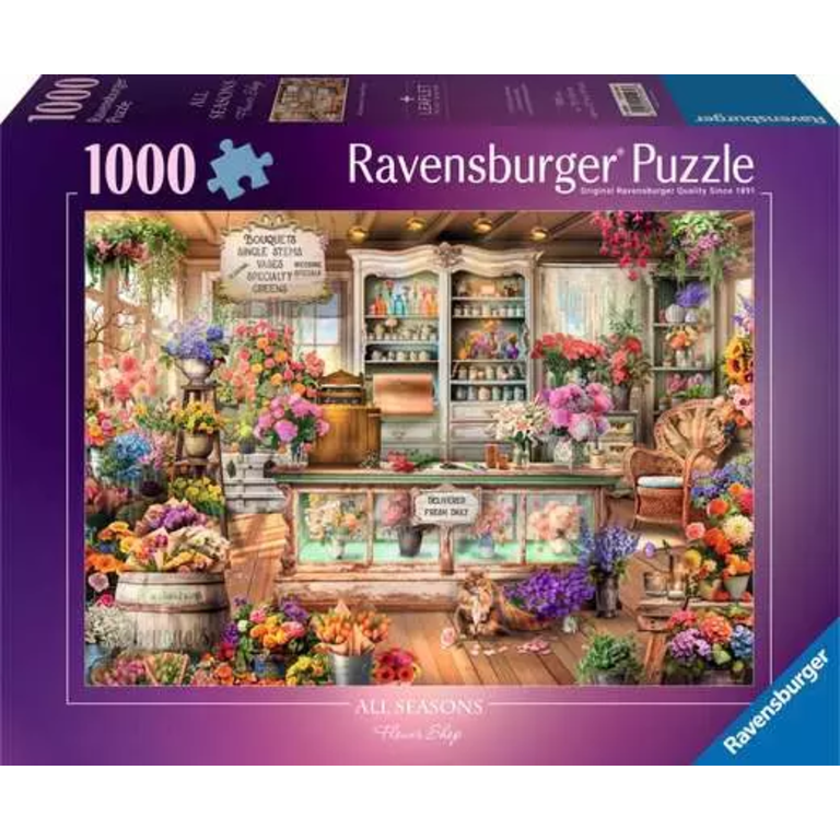 Ravensburger All Seasons Flower Shop - 1000 pièces