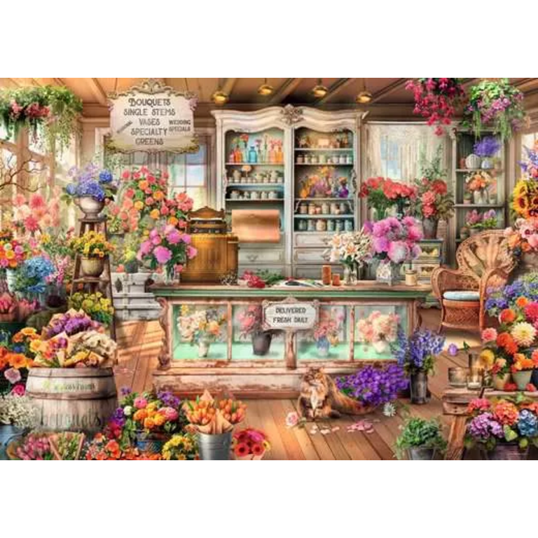 Ravensburger All Seasons Flower Shop - 1000 pièces