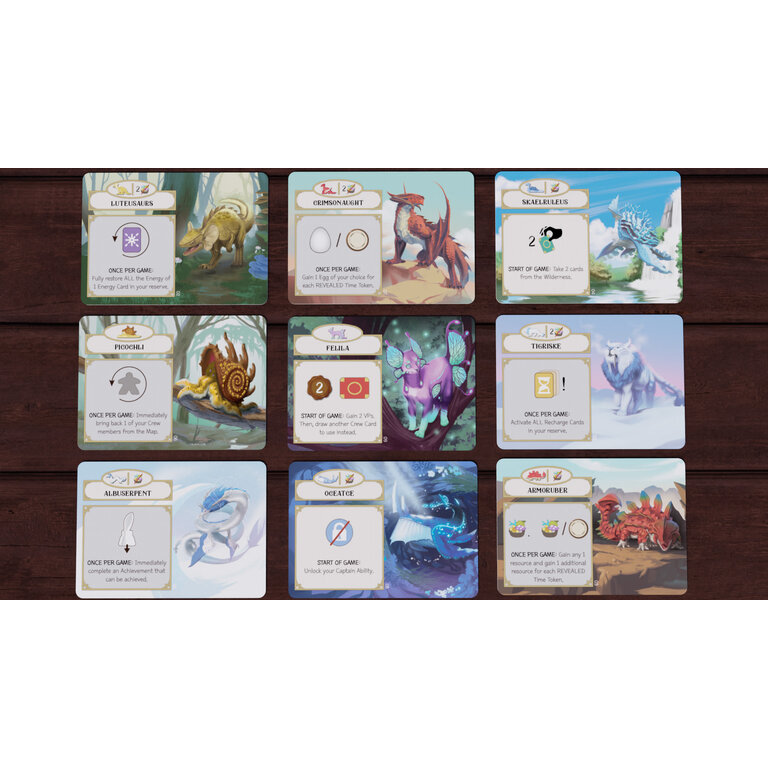 Wondrous Creatures - Crew Set (English)