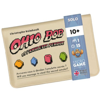 Microgame - Ohio Bob et l'amulette perdue (French) [PREORDER]