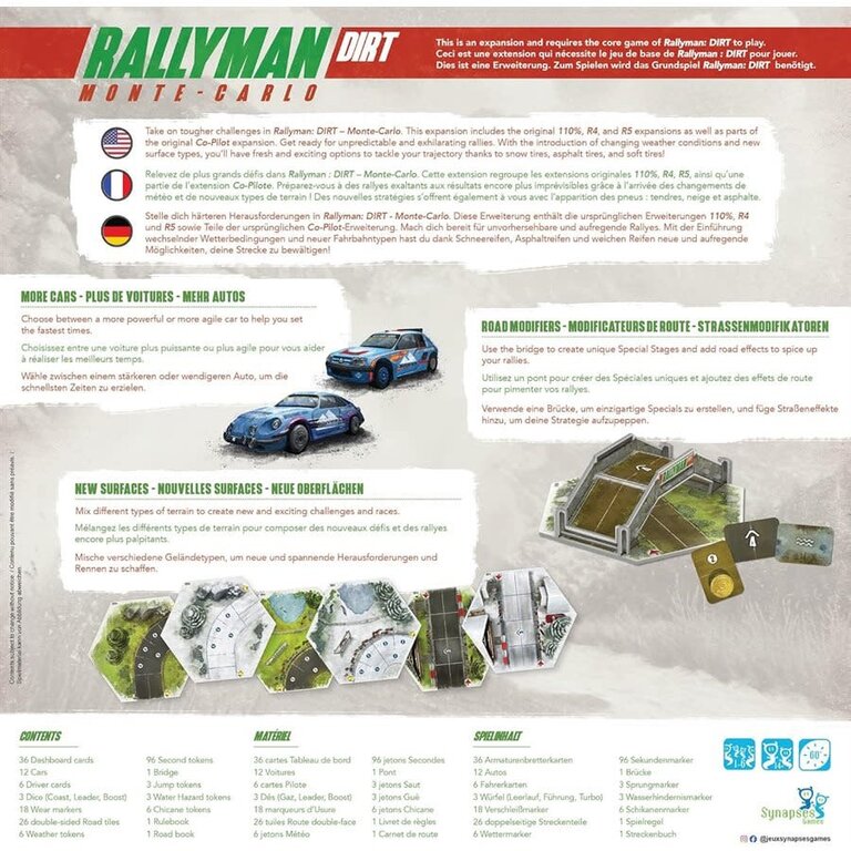 Rallyman - Dirt - Monte Carlo (Multilingue)