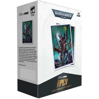 Ultra Pro (UP) Warhammer 40K Apex Sleeves - Tyranid - 105 Unités - 63.5mm x 89mm