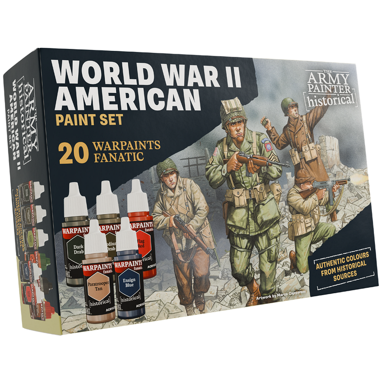 Army Painter (AP) WWII American - Paint Set
