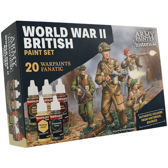 Army Painter (AP) WWII Bristish - Paint Set Army Painter (AP) WWII Bristish - Paint Set