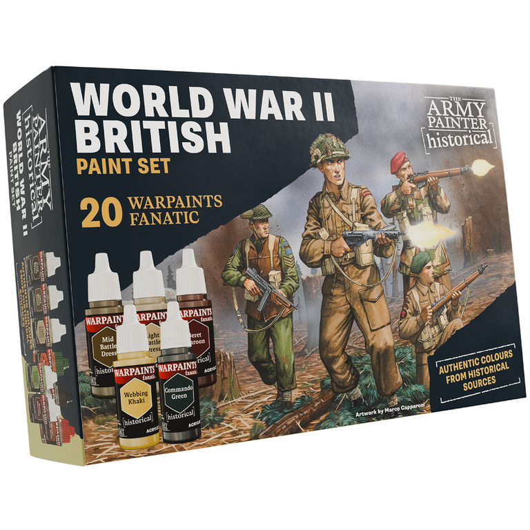 Army Painter (AP) WWII Bristish - Paint Set