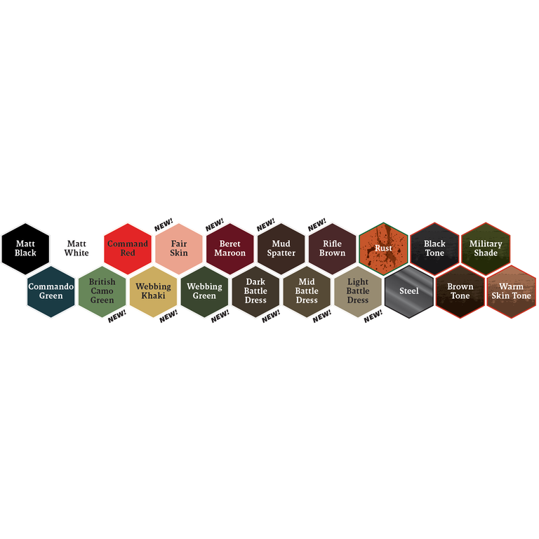 Army Painter (AP) WWII Bristish - Paint Set