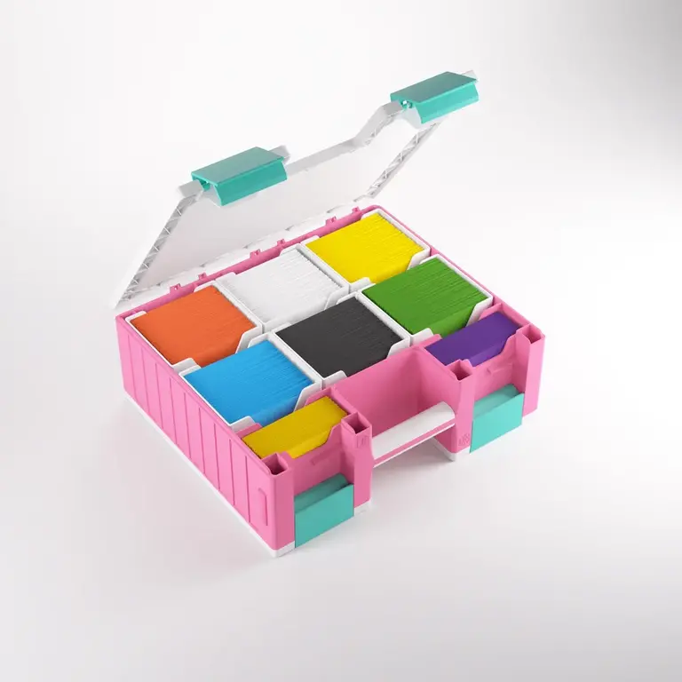 Gamegenic (Gamegenic) Game Castle - Pink/White/Teal