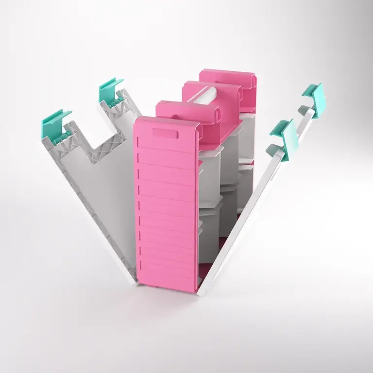 Gamegenic (Gamegenic) Game Castle - Pink/White/Teal