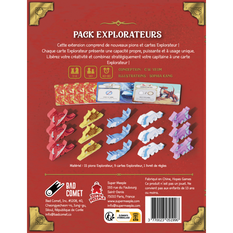 Wondrous Creatures - Packs explorateurs (French)