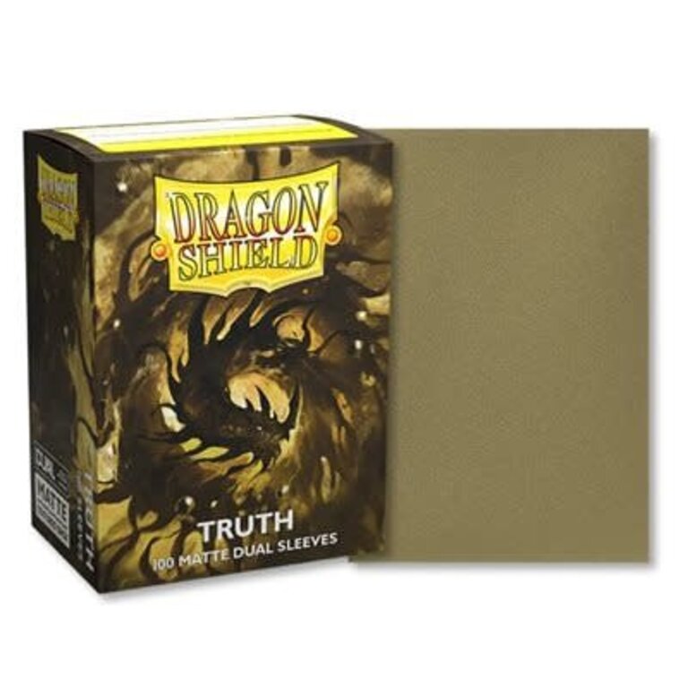 Dragon Shield (Dragon Shield) Matte Dual Sleeves - Truth - 100 Unités - 63mm x 88mm