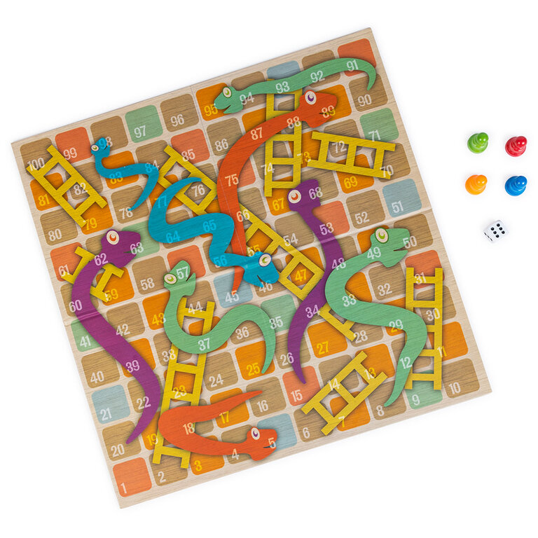 Spinmaster Serpents et échelles (Multilingue)