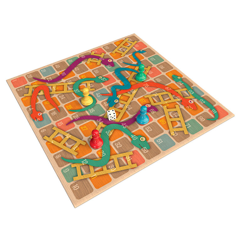 Spinmaster Serpents et échelles (Multilingue)