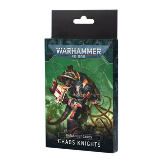 Chaos Knights - Datasheet Cards (Anglais)