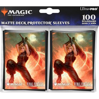 Ultra Pro (UP) MTG Sleeves - Cloud, Ex-Soldier (Commander) - 100 Unités - 63.5mm x 89mm* Ultra Pro (UP) MTG Sleeves - Cloud, Ex-Soldier (Commander) - 100 Unités - 63.5mm x 89mm*