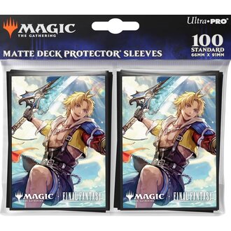 Ultra Pro (UP) MTG Sleeves - Tidus, Yuna's Guardian (Commander) - 100 Unités - 63.5mm x 89mm* Ultra Pro (UP) MTG Sleeves - Tidus, Yuna's Guardian (Commander) - 100 Unités - 63.5mm x 89mm*