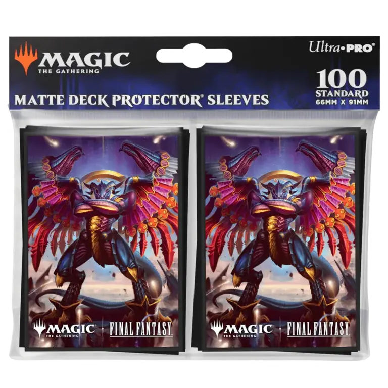Ultra Pro (UP) MTG Sleeves - Summon: Bahamut - 100 Unités - 63.5mm x 89mm*