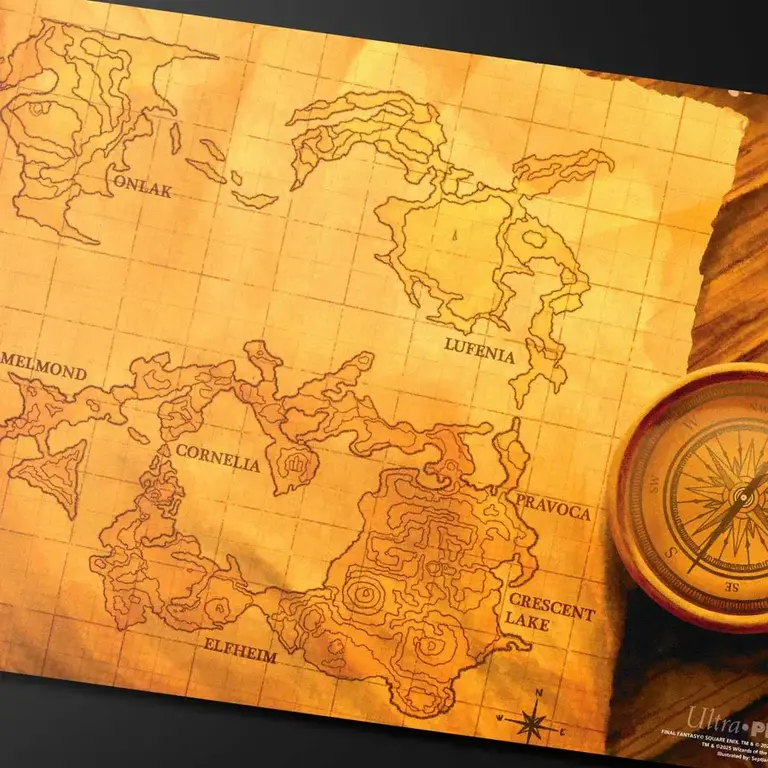 Ultra Pro (UP) - Playmat - MTG Final Fantasy - World Map*
