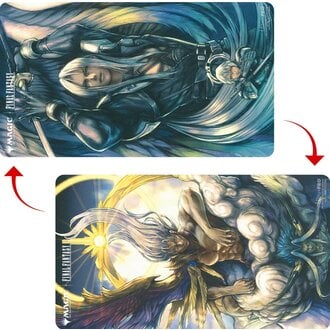 Ultra Pro (UP) Playmat - MTG Final Fantasy - Double Sided - Sephiroth, Fabled Soldier / Sephiroth, One-Winged Angel* Ultra Pro (UP) Playmat - MTG Final Fantasy - Double Sided - Sephiroth, Fabled Soldier / Sephiroth, One-Winged Angel*