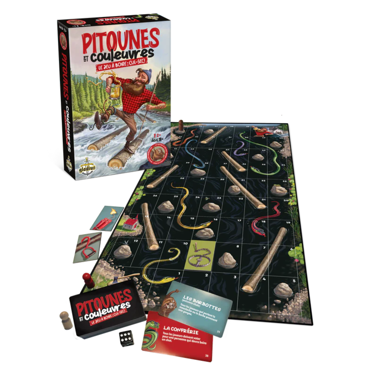 Pitounes et couleuvres (Français)