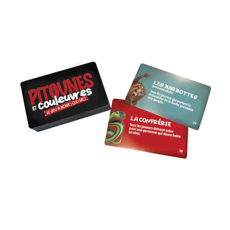 Pitounes et couleuvres (Français)
